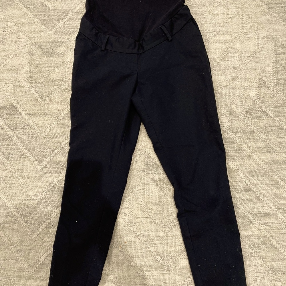 H&M maternity dress pants - black